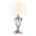 Quoizel - Lampada da tavolo DENNISON 1xE27/60W/230V cromo lucido