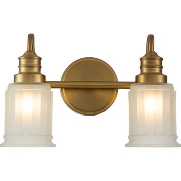 Quoizel - LED-Badezimmer-Wandleuchte SWELL 2xG9/3W/230V IP44 gold