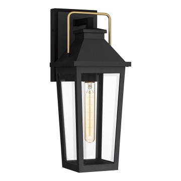 Quoizel - Outdoor-Wandleuchte BUCKLEY 1xE27/40W/230V IP44 schwarz