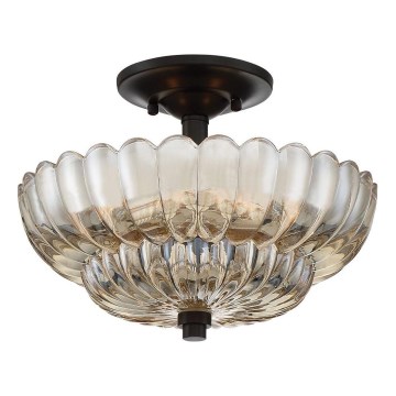 Quoizel - Plafoniera WHITECAP 3xE14/40W/230V diametro 29,7 cm