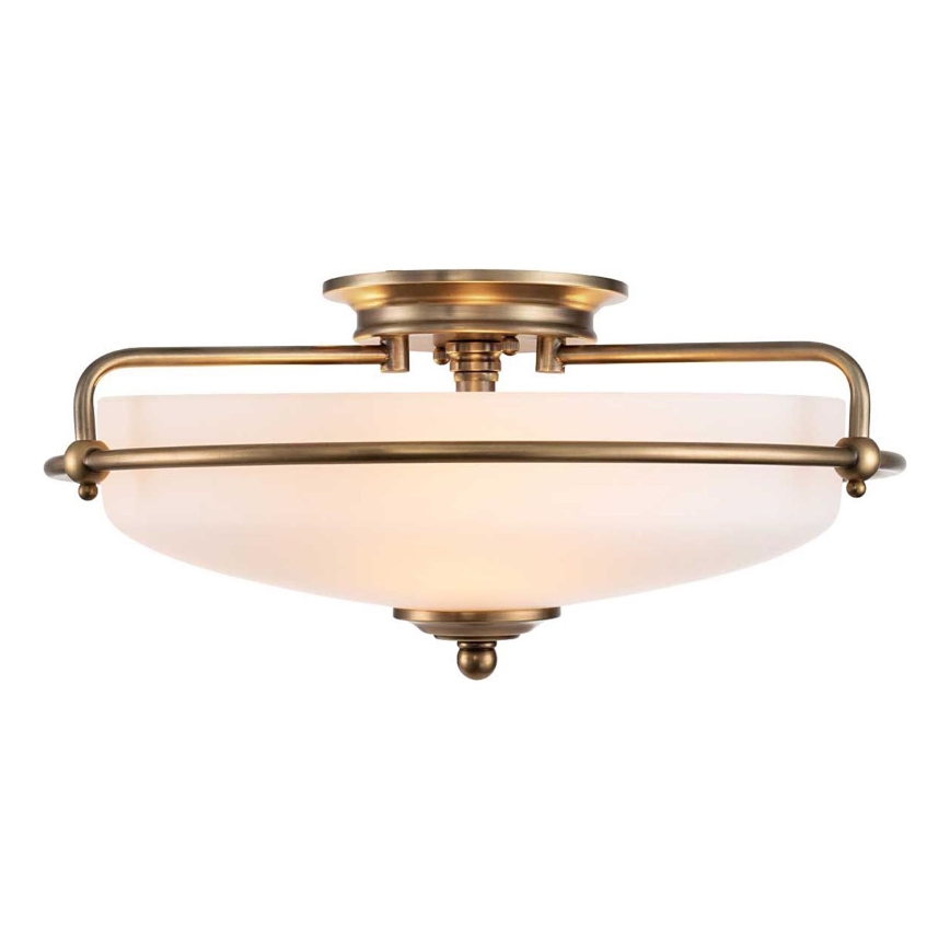 Quoizel - Plafonnier GRIFFIN 3xE27/60W/230V bronze
