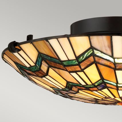 Quoizel - Lampada da soffitto ALCOTT 2xE27/60W/230V