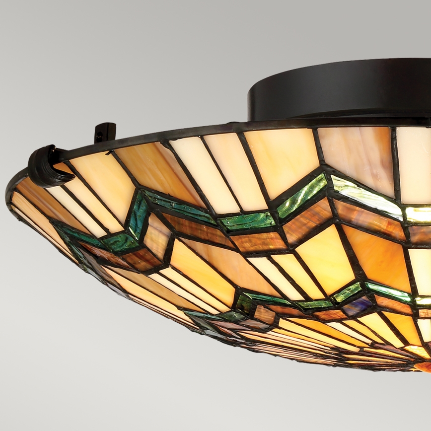 Quoizel - Lampada da soffitto ALCOTT 2xE27/60W/230V