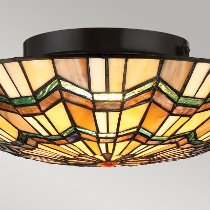 Quoizel - Lampada da soffitto ALCOTT 2xE27/60W/230V
