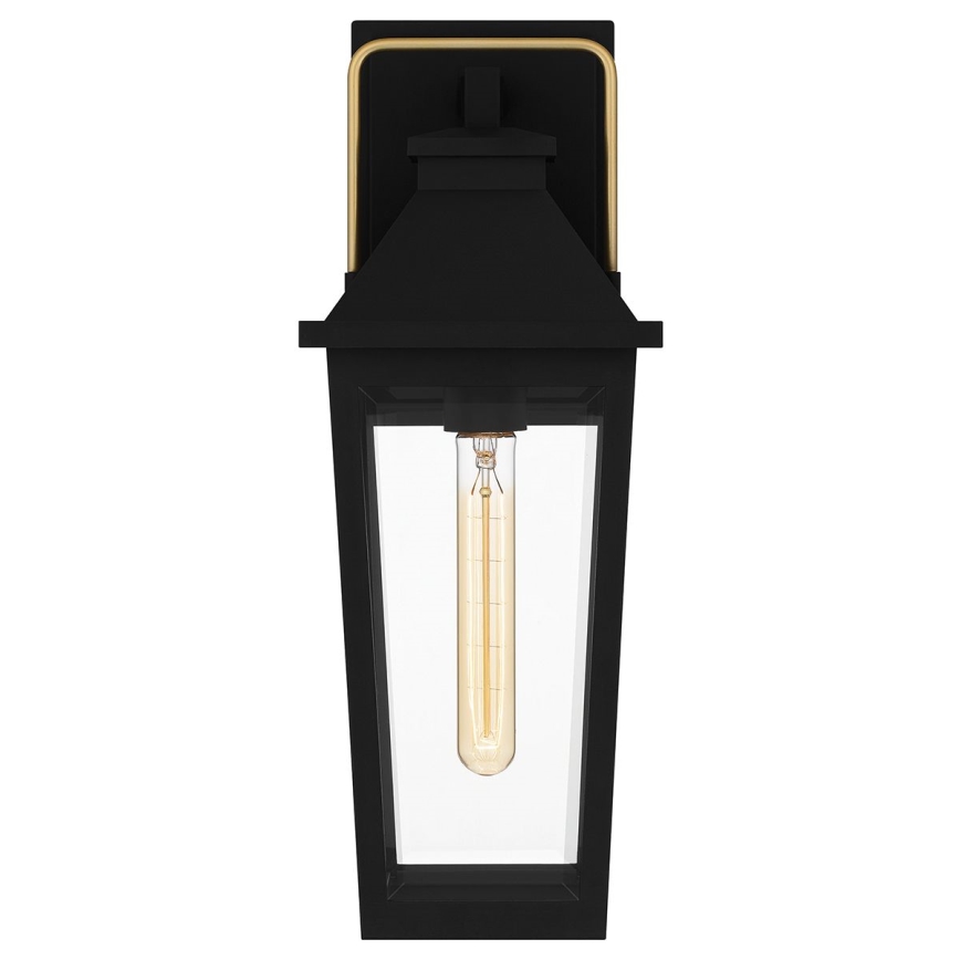 Quoizel - Applique da esterno BUCKLEY 1xE27/40W/230V IP44 nero