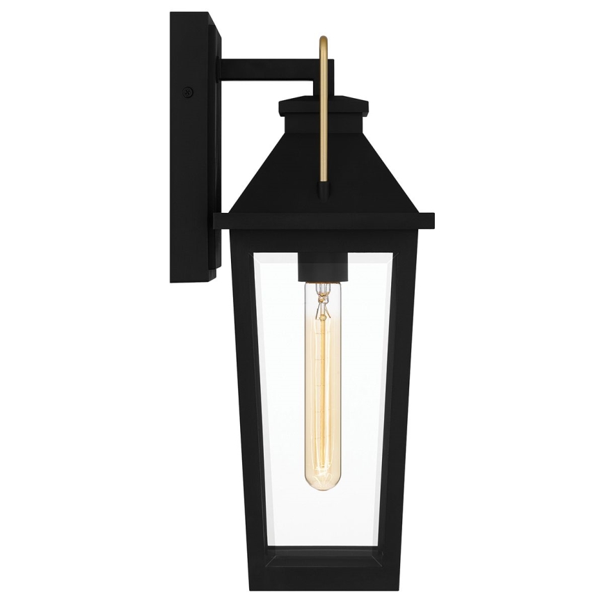 Quoizel - Outdoor-Wandleuchte BUCKLEY 1xE27/40W/230V IP44 schwarz