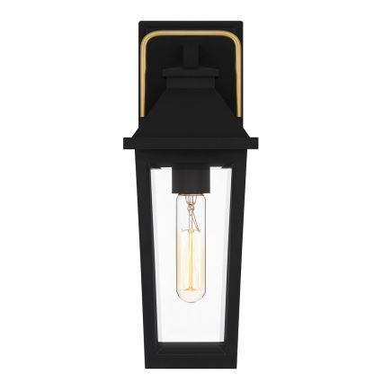 Quoizel - Applique murale d'extérieur BUCKLEY S 1xE27/40W/230V IP44 noire