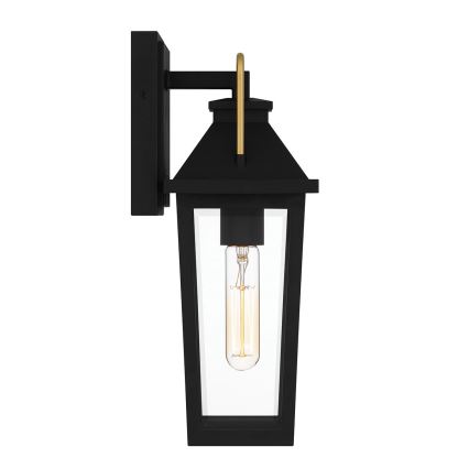 Quoizel - Outdoor-Wandleuchte BUCKLEY 1xE27/40W/230V IP44 schwarz