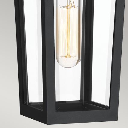 Quoizel - Outdoor-Wandleuchte BUCKLEY 1xE27/40W/230V IP44 schwarz