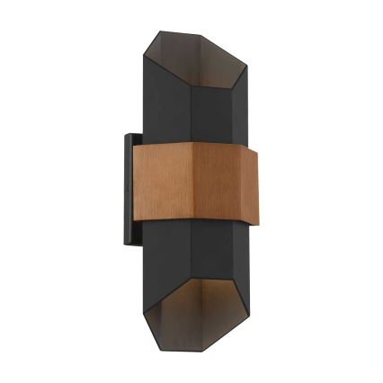 Quoizel - Applique murale extérieure CHASM 2xLED/5,5W/230V IP44