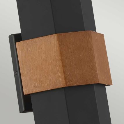 Quoizel - Applique murale extérieure CHASM 2xLED/5,5W/230V IP44