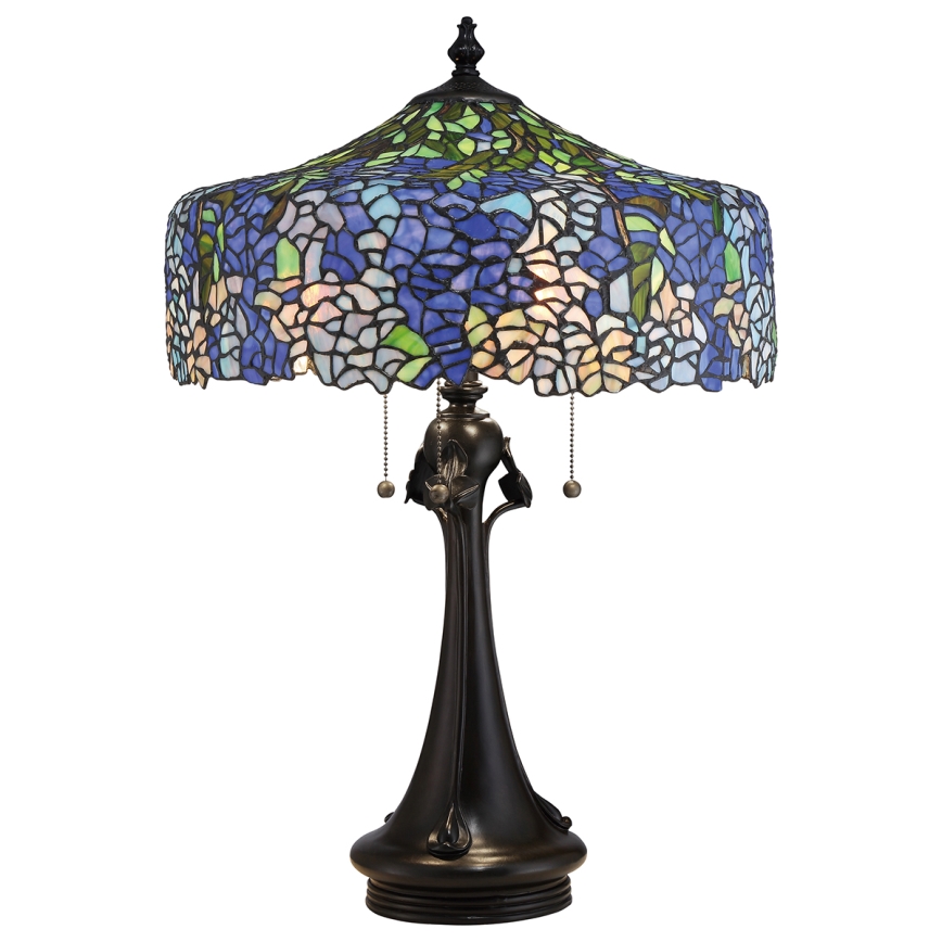 Quoizel - Lampada da tavolo COBALT 3xE27/60W/230V