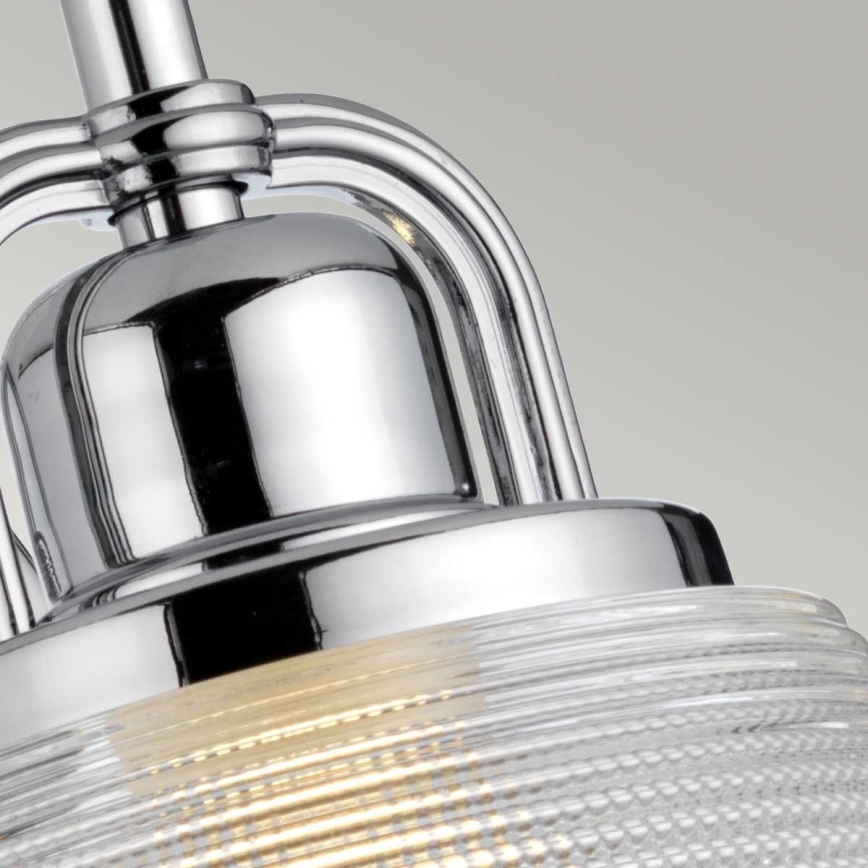 Quoizel - Applique a LED da bagno DUBLIN 1xG9/3W/230V IP44 cromo lucido
