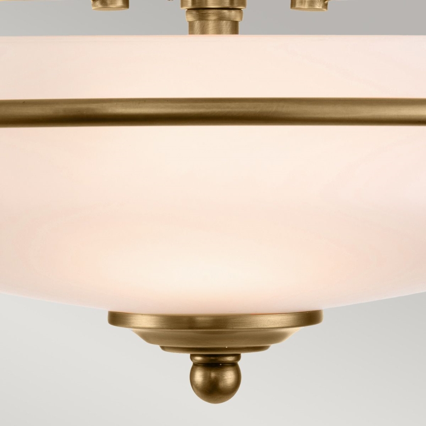 Quoizel - Plafoniera GRIFFIN 3xE27/60W/230V finitura bronzo