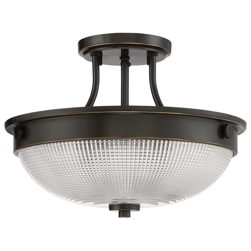 Quoizel - Lampadario a plafone MANTLE 2xE27/60W/230V bronzo