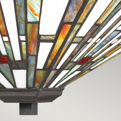 Quoizel - Plafoniera Tiffany MAYBECK 2xE27/60W/230V