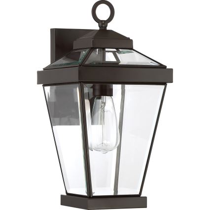 Quoizel - Applique da esterno RAVINE 1xE27/60W/230V IP44 marrone