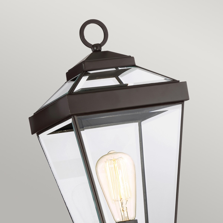 Quoizel - Lampada da esterno RAVINE 1xE27/60W/230V IP44 marrone