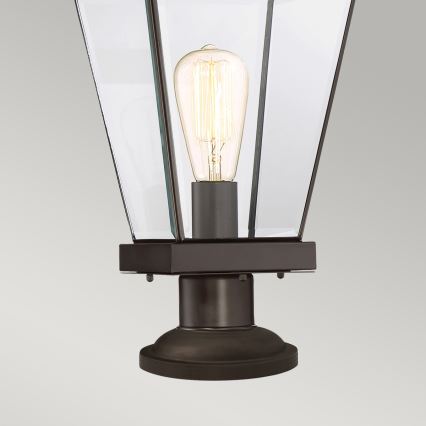 Quoizel - Lampada da esterno RAVINE 1xE27/60W/230V IP44 marrone
