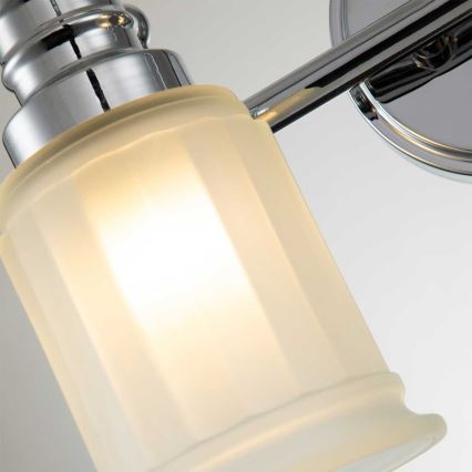 Quoizel - Applique LED da bagno SWELL 2x G9/3W/230V IP44 cromo lucido