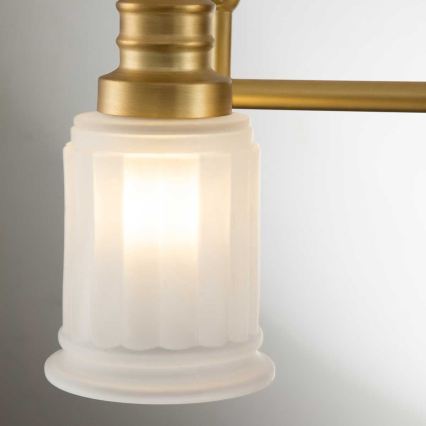Quoizel - LED Badezimmer Wandleuchte SWELL 3xG9/3W/230V IP44 gold