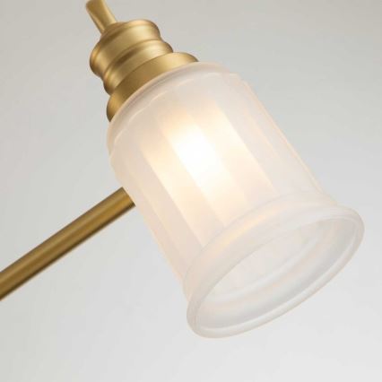 Quoizel - LED Badezimmer Wandleuchte SWELL 3xG9/3W/230V IP44 gold