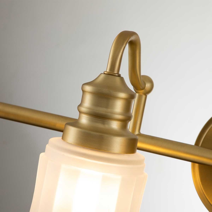 Quoizel - LED Badezimmer-Wandleuchte SWELL 4xG9/3W/230V IP44 Gold