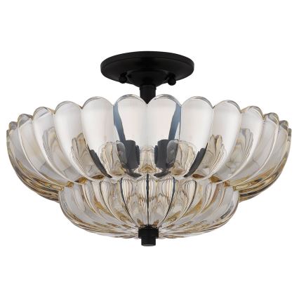 Quoizel - Plafoniera WHITECAP 4xE14/40W/230V diametro 39,5 cm