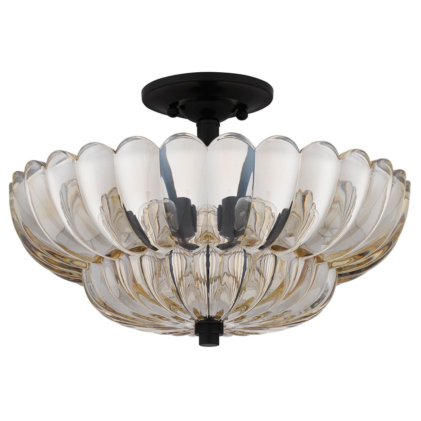 Quoizel - Plafoniera WHITECAP 4xE14/40W/230V diametro 39,5 cm