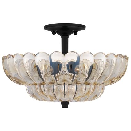 Quoizel - Plafoniera WHITECAP 4xE14/40W/230V diametro 39,5 cm
