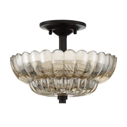 Quoizel - Plafoniera WHITECAP 3xE14/40W/230V diametro 29,7 cm