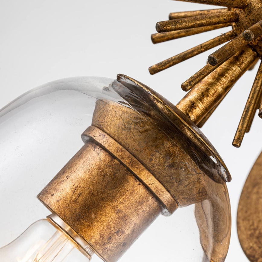 Quoizel - Lampada da parete STARING 2xE27/40W/230V finitura rame