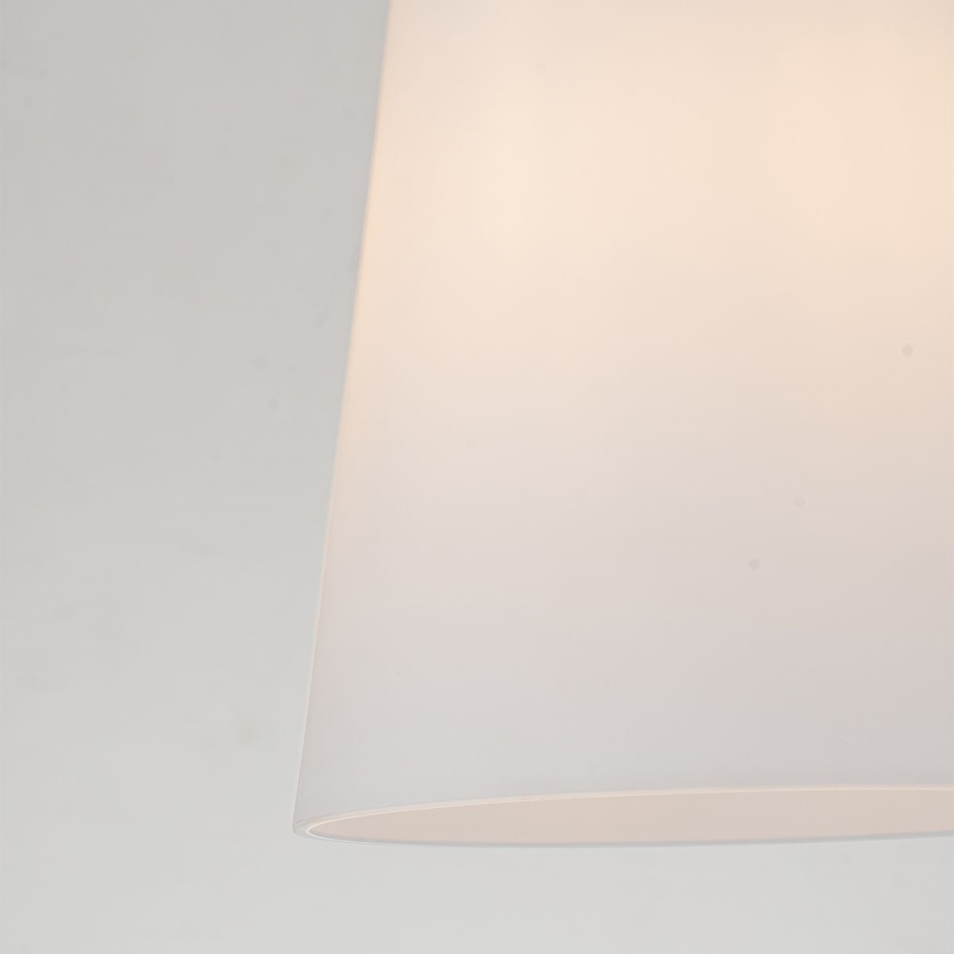 Quoizel - Lampadario a sospensione con supporto rigido STARING 1xE27/40W/230V diametro 18,4 cm oro/patina/bianco