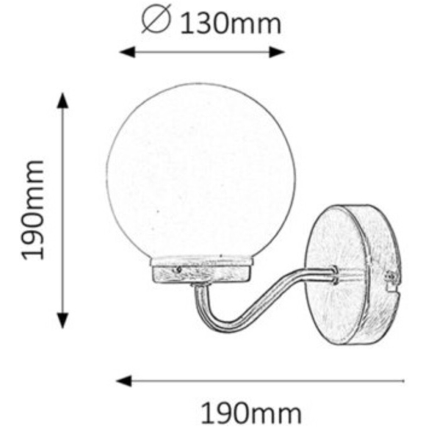 Rabalux - Applique da bagno 1xE14/40W/230V