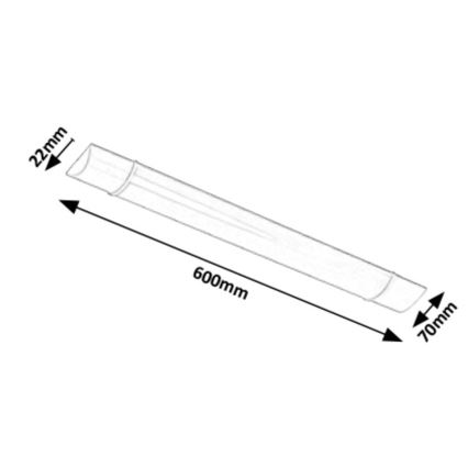 Rabalux - LED-Küchenunterbauleuchte LED/20W/230V