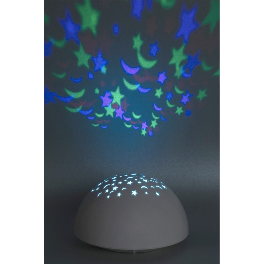Rabalux - Veilleuse LED RVB LED/0,5W/3xAA