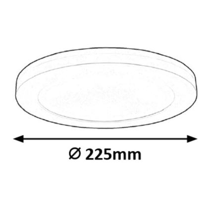 Rabalux - Pannello LED LED/18W/230V 23 cm