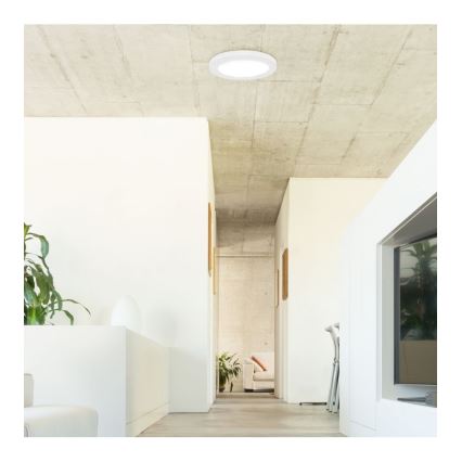 Rabalux - Plafonnier avec détecteur LED/18W/230V 4000K 22,5 cm