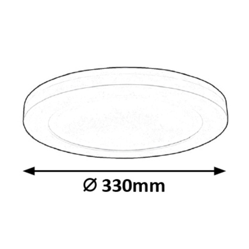 Rabalux - Plafoniera LED con sensore LED/30W/230V 33 cm