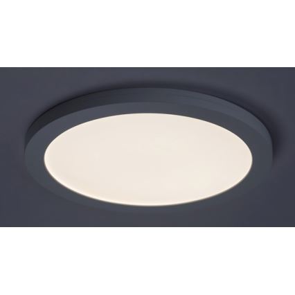 Rabalux - Plafonnier LED avec détecteur, 30W/230V, Ø 33 cm