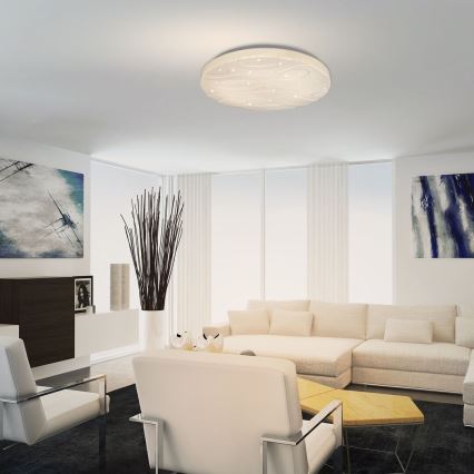 Rabalux - Plafoniera LED dimmerabile telecomandata LED/50W/230V