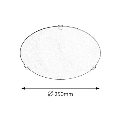 Rabalux 1803 - Plafoniera SIMPLE 1xE27/60W/230V