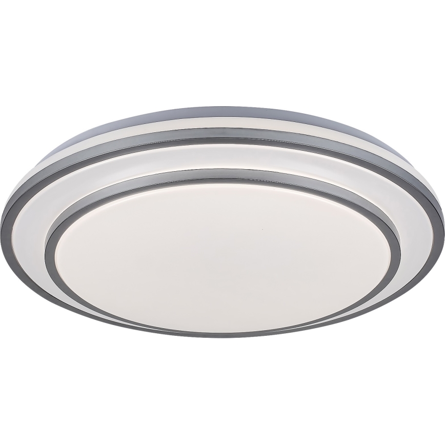 Rabalux - LED dimmbare Deckenleuchte LED/40W/230V 3000-6500K silber + Fernbedienung