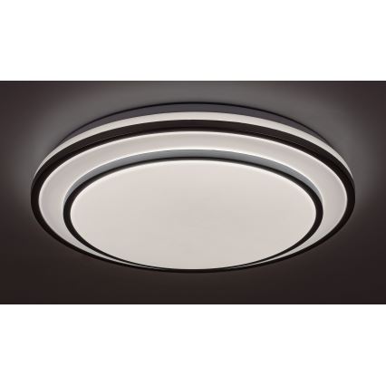 Rabalux - LED Plafonnier dimmable LED/40W/230V 3000-6500K argenté Ø 49 cm + télécommande