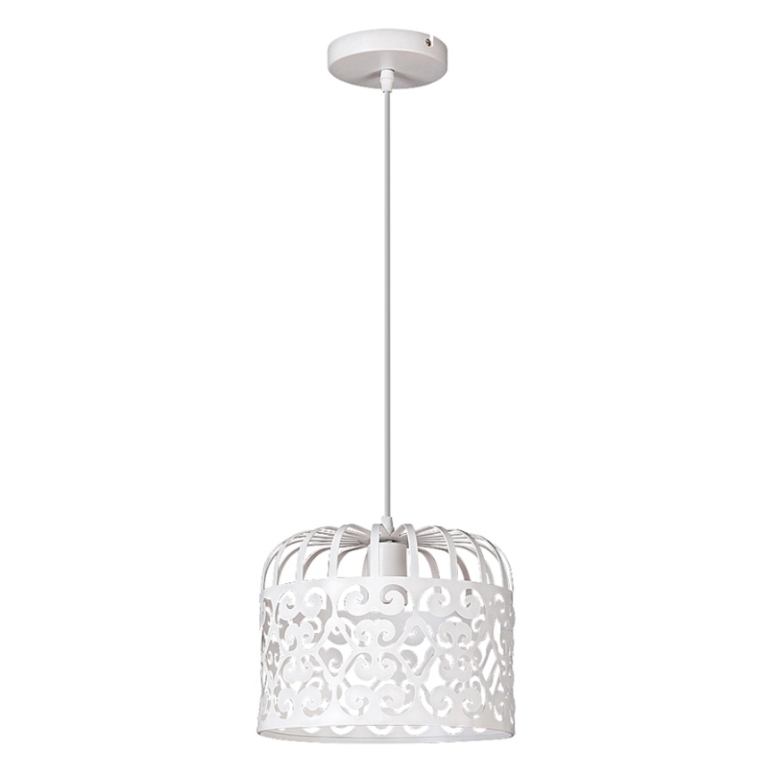 Rabalux - Lampadario 1xE27/60W/230V bianco