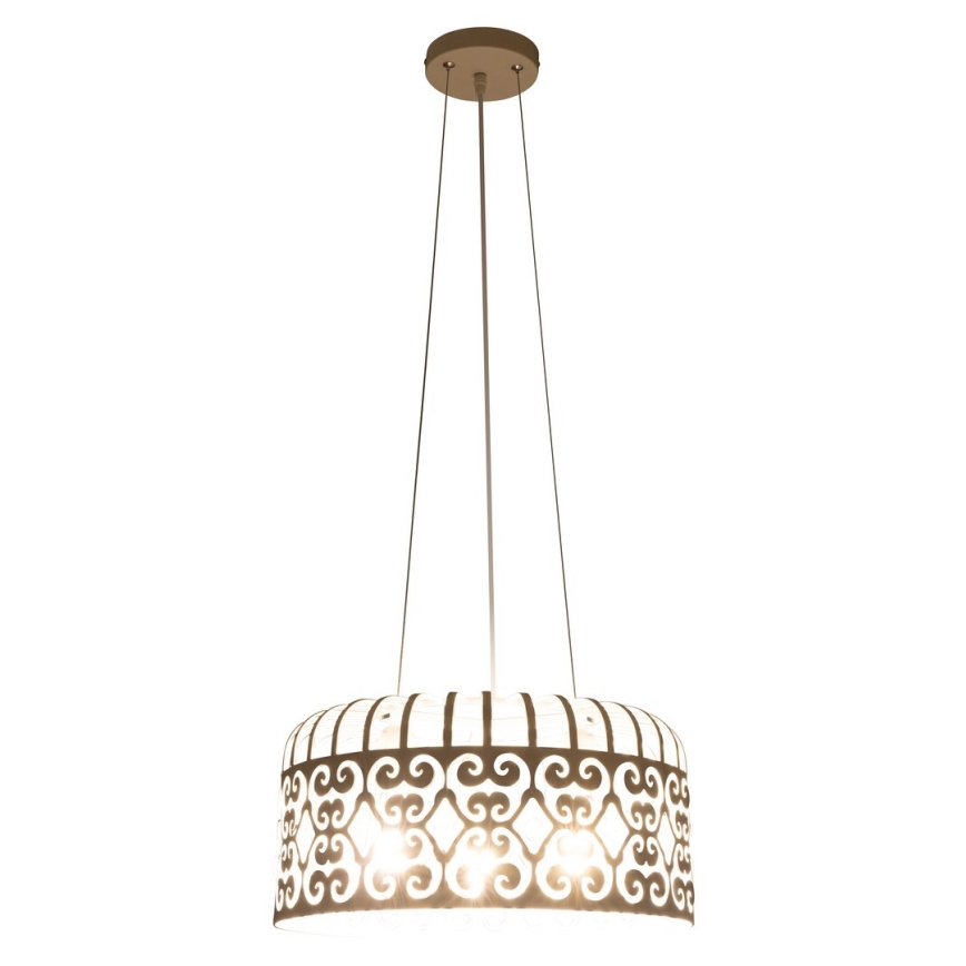 Rabalux - Lampadario 3xE27/60W/230V bianco