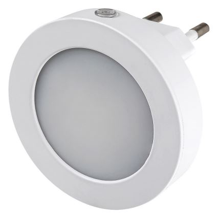 Rabalux - Lampada notturna LED con sensore LED/0,5W/230V 3000K diametro 65 mm