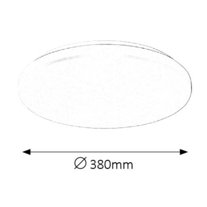 Rabalux - Plafonnier LED 32 W / 230 V / Ø 38 cm