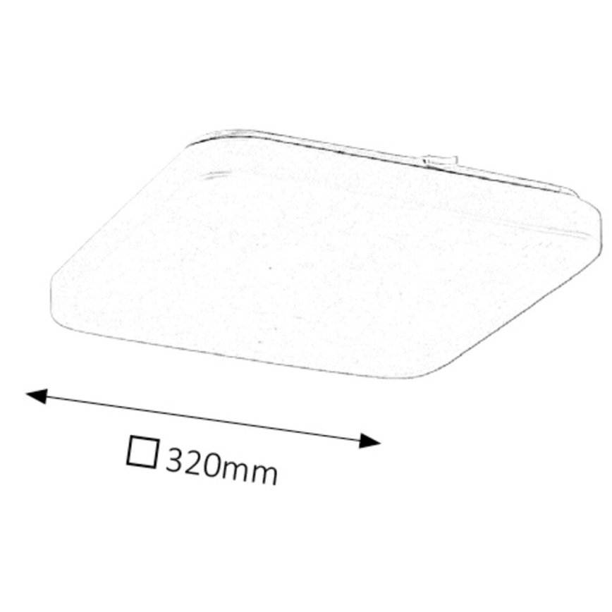 Rabalux - Plafoniera LED 1xLED/32W/230V