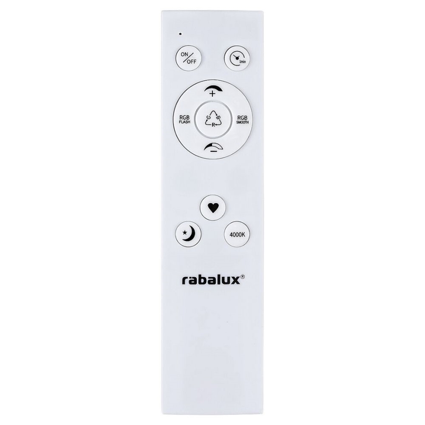 Rabalux - Plafoniera LED RGB dimmerabile LED/22W/230V Wi-Fi Tuya + telecomando Ø 41,5 cm